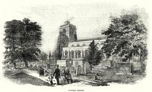 Hornsey Church (gravering) af English School