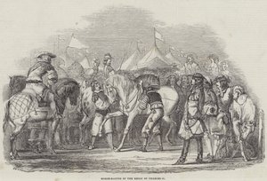 Hestevæddeløb under Charles II af English School