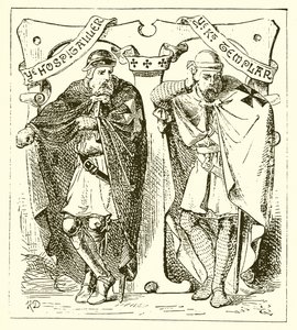 Hospitaller og Tempelherre af English School