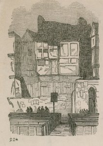 Hus i Long Lane, West Smithfield af English School