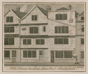 Hus i Long Lane, West Smithfield af English School