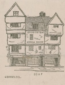 Hus i Long Lane, West Smithfield af English School