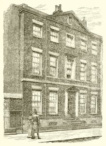 Hus i Rodney Street, Liverpool, hvor Mr. Gladstone blev født