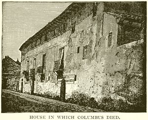 Haus, in dem Kolumbus starb von English School