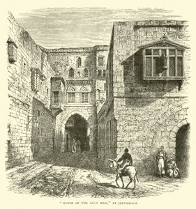 Den rige mands hus i Jerusalem af English School