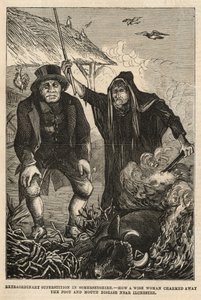 Hvordan en klog kvinde charmerede mund- og klovsygen væk i nærheden af Ilchester
