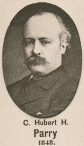 Hubert Parry (gravering) af English School