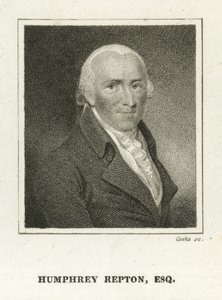 Humphrey Repton (gravering) af English School