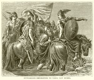 Ungarere emigrerer til deres nye hjem af English School