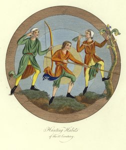 Jagtvaner i det 13. århundrede af English School