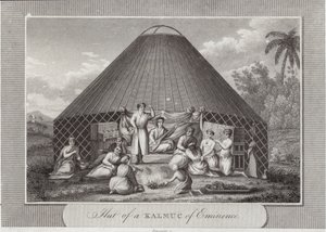 Hütte eines Kalmücken von Eminenz