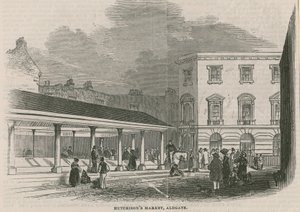 Hutchinsons Market, Aldgate, London af English School