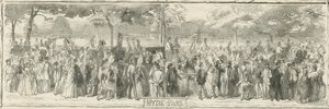 Hyde Park, London af English School