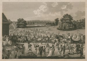 Hyde Park, London af English School