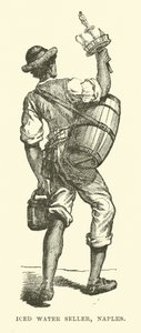 Eiswasserverkäufer, Neapel