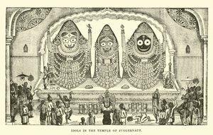Idols in the Temple of Juggernaut  af English School