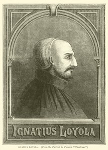 Ignatius Loyola (gravering) af English School