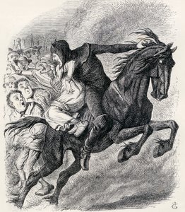 Illustration efter J. Tenniel til digtet 