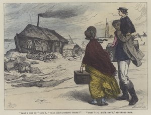 Illustration til David Copperfield (farvet gravering) af English School