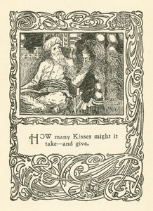 Illustration til Rubaiyat af Omar Khayyam (litho) af English School