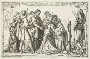 Illustration til The Pilgrims Progress af John Bunyan af English School