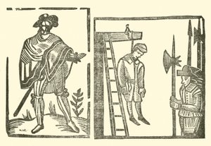 Illustration for The Roxburghe Balladsdani af English School