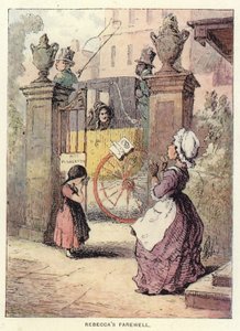 Illustration til Vanity Fair af Thackeray af English School