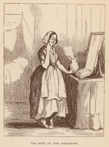 Illustration til Vanity Fair af Thackeray af English School