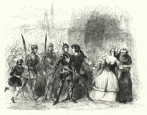 Illustration til operaen La Juive af Fromental Halevy (gravering) af English School