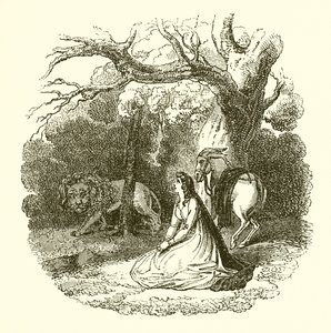 Illustration af Faery Queene af English School