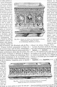 Illustrationer af en Lavoir, 1887 af English School