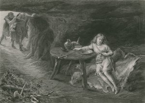 Imogen in the Cave, Cymbeline af English School