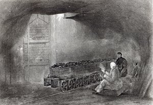 I Coal Mine, illustration fra 