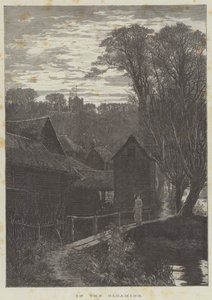 In the Gloaming (gravering) af English School
