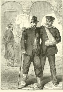 På hospitalet, november 1870 af English School