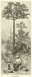India-rubber (engraving) af English School