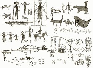 Indiske hieroglyffer af English School