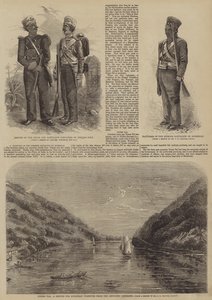 Indian Rebellion of 1857 (gravering) af English School