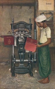 indisk maskinoperatør af English School