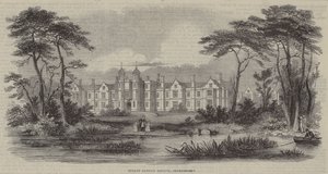Børnehjemmet for forældreløse børn, Snaresbrook (gravering) af English School