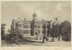 Ingestrie, Staffordshire (gravering) af English School