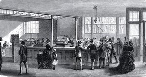 Interiør af Barnebank af English School