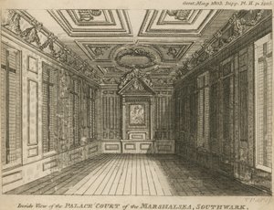 Innenansicht des Palace Court des Marshalsea Prison von English School