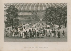 Interiør af den store udstilling, 1851 af English School