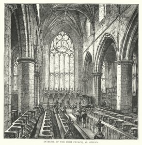Interiør af High Church, St Giles