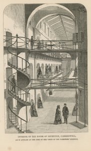 Det indre af arresthuset af English School