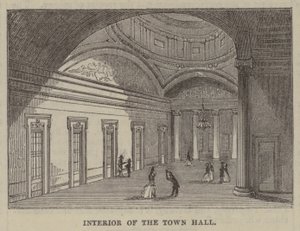 Innenansicht des Rathauses von English School