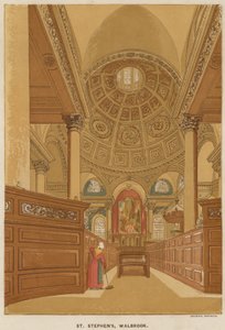 Indvendig udsigt over St Stephens Church af English School