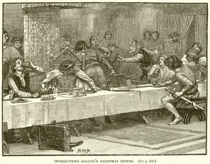 Afbryder Balliols julemiddag af English School