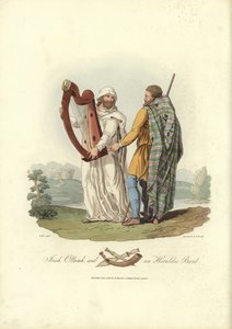 Irsk ottamh og en heraldisk bard af English School